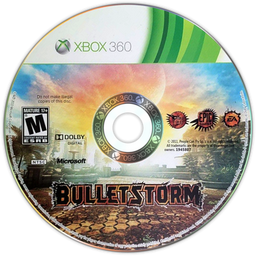 
Bulletstorm | Xbox 360 | game disc/cartridge 1 | Region: North America | Source: LaunchBox