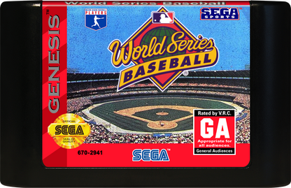 
World Series Baseball | Genesis | game disc/cartridge 1 | Region: North America | Source: LaunchBox
