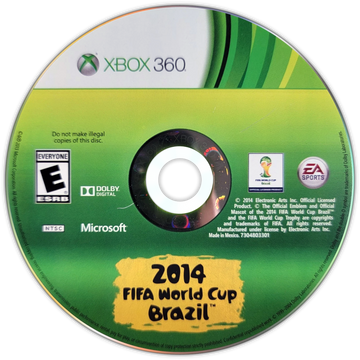 
2014 FIFA World Cup Brazil | Xbox 360 | game disc/cartridge 1