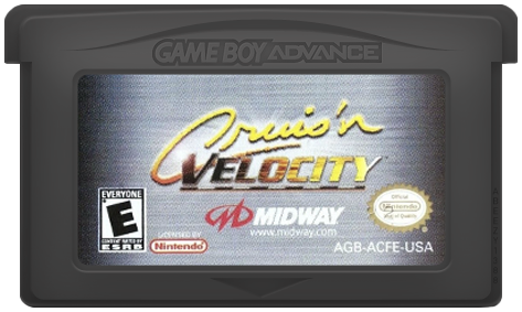 Cruis'n Velocity | Game Boy Advance | game disc/cartridge 1