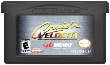 
Cruis'n Velocity | Game Boy Advance | game disc/cartridge 1