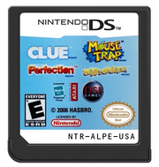 
Clue / Mouse Trap / Perfection / Aggravation | Nintendo DS | game disc/cartridge 1
