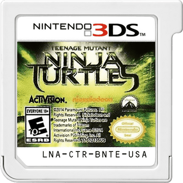 
Teenage Mutant Ninja Turtles | Nintendo 3DS | game disc/cartridge 1