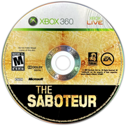 
The Saboteur | Xbox 360 | game disc/cartridge 1