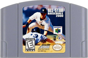 
All-Star Baseball 2000 | Nintendo 64 | game disc/cartridge 1