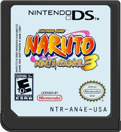 
Naruto: Ninja Council 3 | Nintendo DS | game disc/cartridge 1