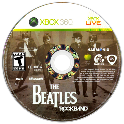 
The Beatles: Rock Band | Xbox 360 | game disc/cartridge 1 | Region: North America | Source: LaunchBox