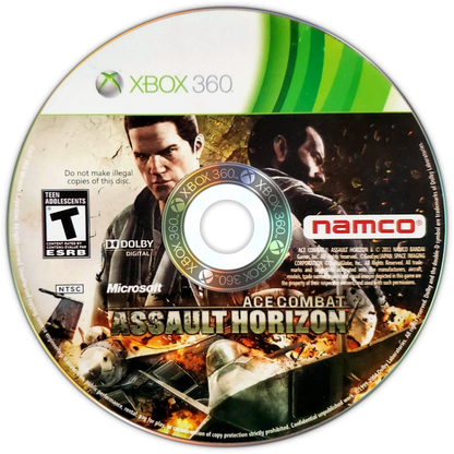 
Ace Combat: Assault Horizon | Xbox 360 | game disc/cartridge 1 | Region: North America | Source: LaunchBox