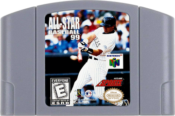 
All-Star Baseball 99 | Nintendo 64 | game disc/cartridge 1