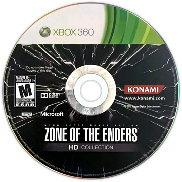 
Zone of the Enders: HD Collection | Xbox 360 | game disc/cartridge 1 | Region: North America | Source: LaunchBox