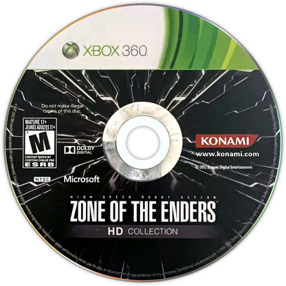 
Zone of the Enders: HD Collection | Xbox 360 | game disc/cartridge 1 | Region: North America | Source: LaunchBox