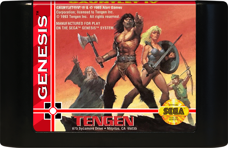
Gauntlet IV | Genesis | game disc/cartridge 1