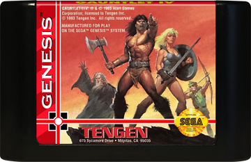 
Gauntlet IV | Genesis | game disc/cartridge 1
