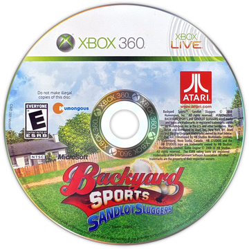 
Backyard Sports: Sandlot Sluggers | Xbox 360 | game disc/cartridge 1 | Region: North America | Source: LaunchBox