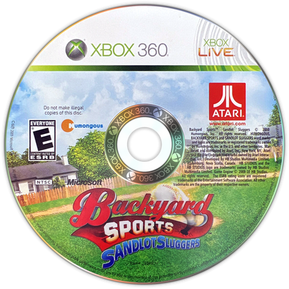 
Backyard Sports: Sandlot Sluggers | Xbox 360 | game disc/cartridge 1 | Region: North America | Source: LaunchBox
