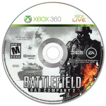 
Battlefield: Bad Company 2 | Xbox 360 | game disc/cartridge 1