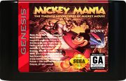 
Mickey Mania: The Timeless Adventures of Mickey Mouse | Genesis | game disc/cartridge 1