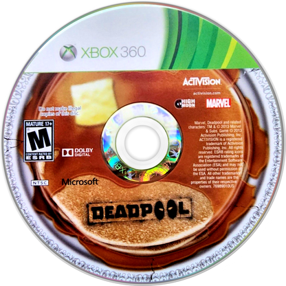 
Deadpool | Xbox 360 | game disc/cartridge 1