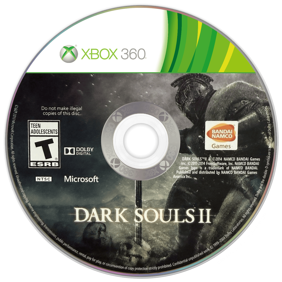 
Dark Souls II: Scholar of the First Sin | Xbox 360 | game disc/cartridge 1 | Region: North America | Source: LaunchBox