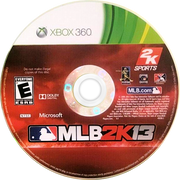 
MLB 2K13 | Xbox 360 | game disc/cartridge 1 | Region: North America | Source: LaunchBox