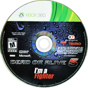 
Dead or Alive 5 | Xbox 360 | game disc/cartridge 1