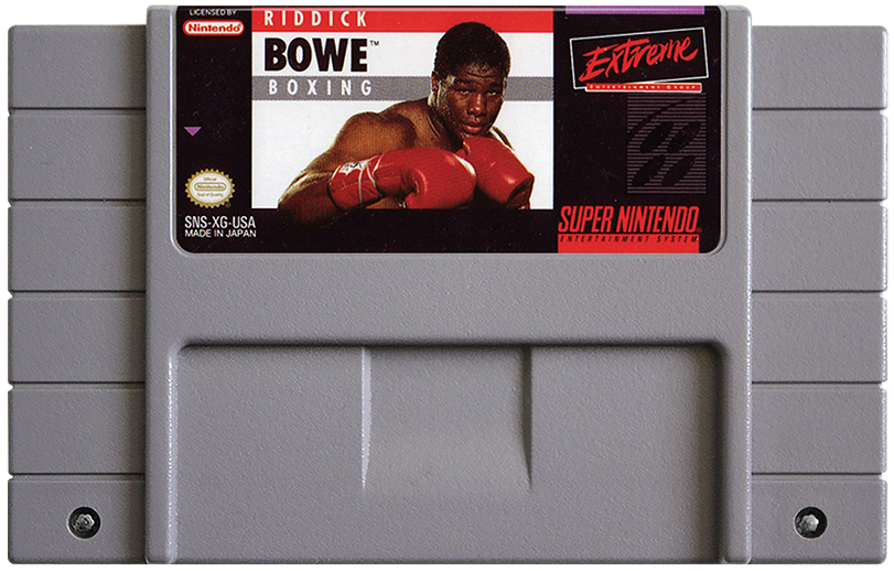 
Riddick Bowe Boxing | SNES | game disc/cartridge 1