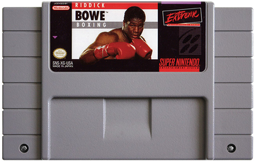 
Riddick Bowe Boxing | SNES | game disc/cartridge 1