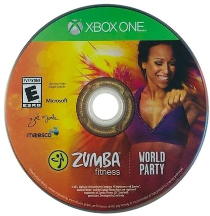 
Zumba Fitness: World Party | Xbox One | game disc/cartridge 1 | Region: North America | Source: LaunchBox