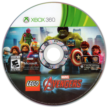 
LEGO Marvel Avengers | Xbox 360 | game disc/cartridge 1 | Region: North America | Source: LaunchBox