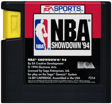 
NBA Showdown '94 | Genesis | game disc/cartridge 1