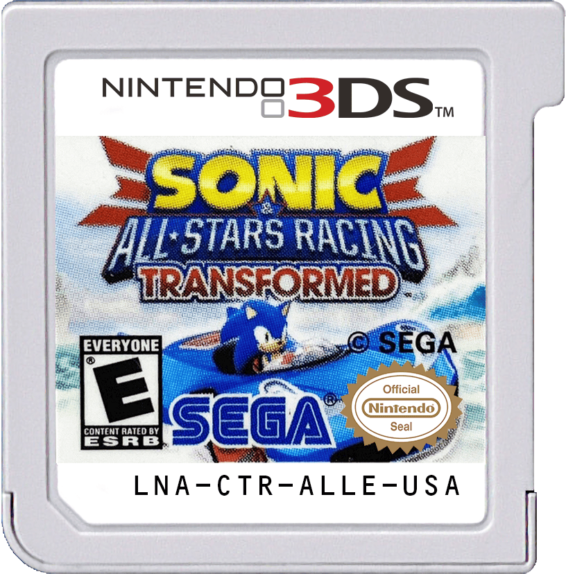 
Sonic & All-Stars Racing: Transformed | Nintendo 3DS | game disc/cartridge 1