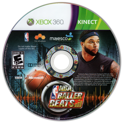 
NBA Baller Beats | Xbox 360 | game disc/cartridge 1 | Region: North America | Source: LaunchBox