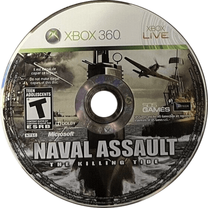 
Naval Assault: The Killing Tide | Xbox 360 | game disc/cartridge 1 | Region: North America | Source: LaunchBox