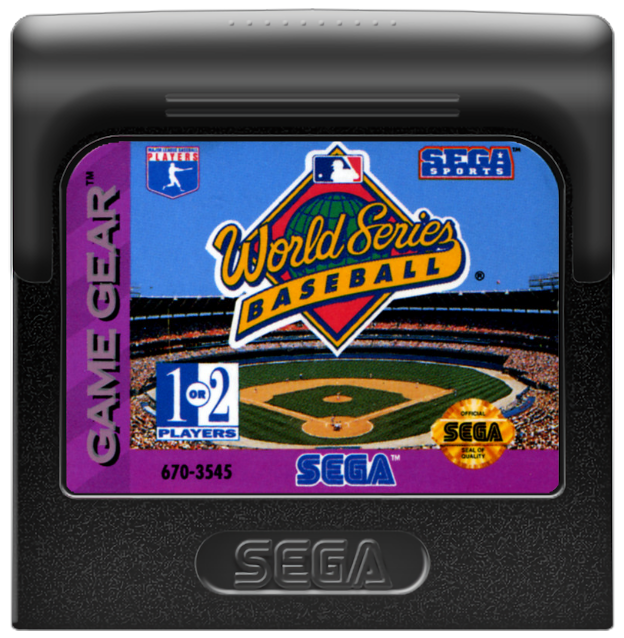 
World Series Baseball | Game Gear | game disc/cartridge 1 | Region: North America | Source: LaunchBox