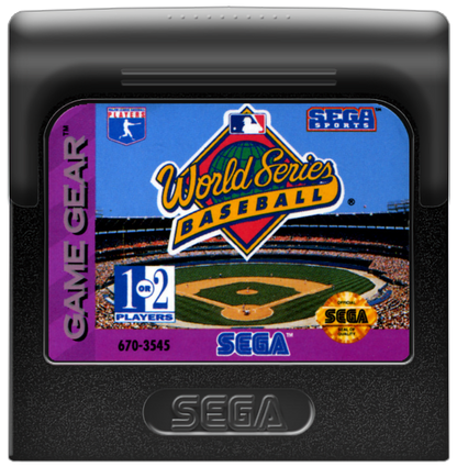 
World Series Baseball | Game Gear | game disc/cartridge 1 | Region: North America | Source: LaunchBox