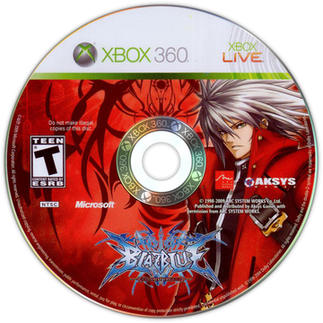 
BlazBlue: Calamity Trigger | Xbox 360 | game disc/cartridge 1 | Region: North America | Source: LaunchBox