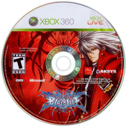 
BlazBlue: Calamity Trigger | Xbox 360 | game disc/cartridge 1 | Region: North America | Source: LaunchBox