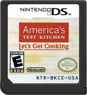 
America's Test Kitchen: Let's Get Cooking | Nintendo DS | game disc/cartridge 1