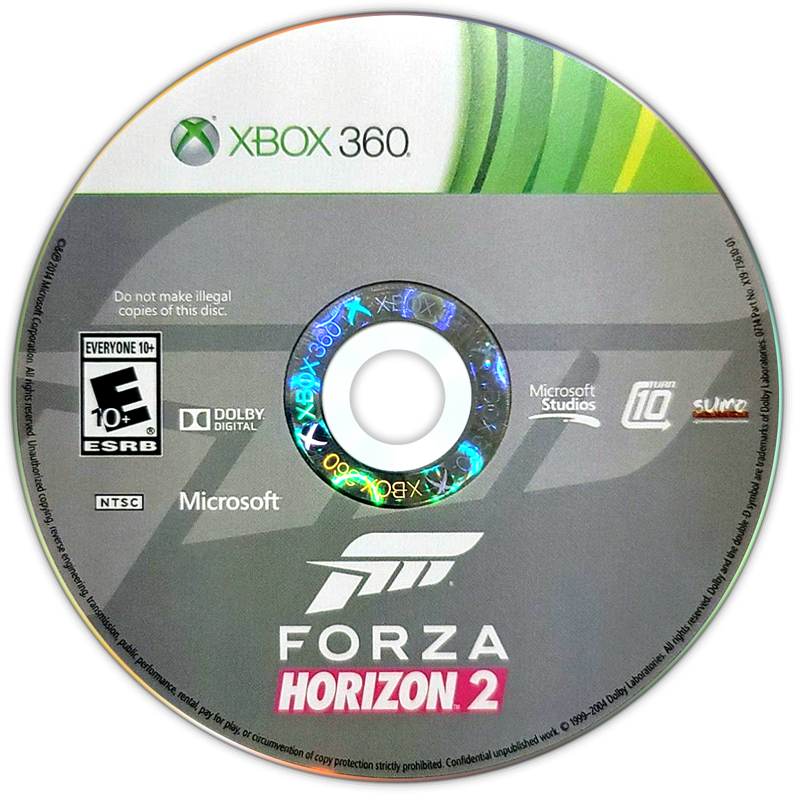 
Forza Horizon 2 | Xbox 360 | game disc/cartridge 1