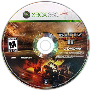
Blitz: The League II | Xbox 360 | game disc/cartridge 1