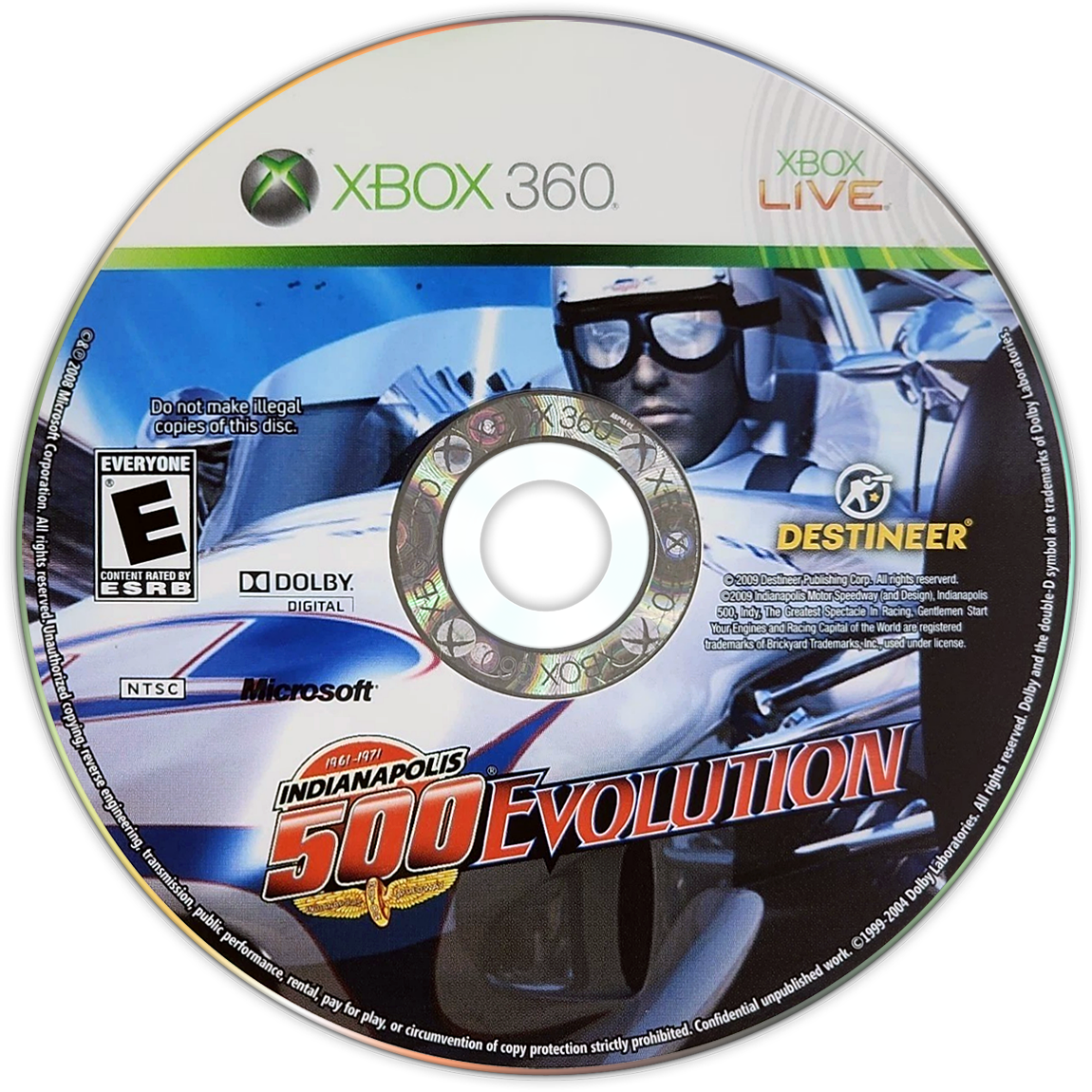 
Indianapolis 500: Evolution | Xbox 360 | game disc/cartridge 1 | Region: North America | Source: LaunchBox