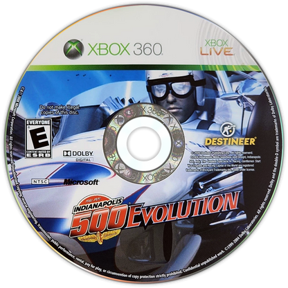 
Indianapolis 500: Evolution | Xbox 360 | game disc/cartridge 1 | Region: North America | Source: LaunchBox