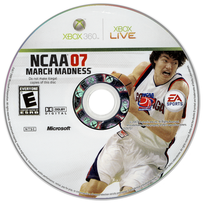 
NCAA March Madness 07 | Xbox 360 | game disc/cartridge 1 | Region: North America | Source: LaunchBox