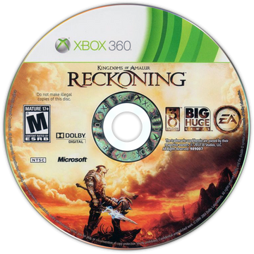 
Kingdoms of Amalur: Reckoning | Xbox 360 | game disc/cartridge 1 | Region: North America | Source: LaunchBox