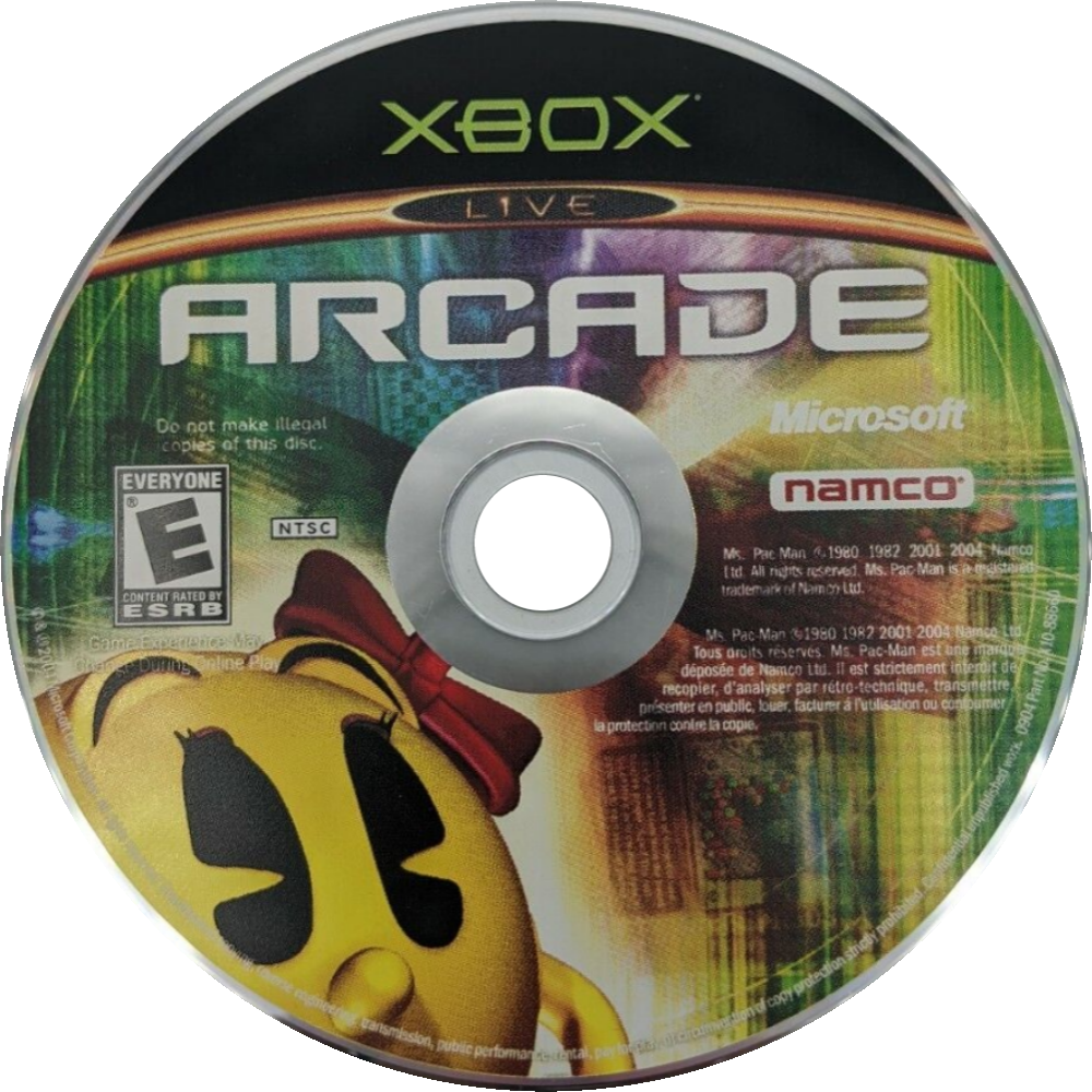 Xbox Live Arcade | Xbox | game disc/cartridge 1 | Region: North America | Source: LaunchBox