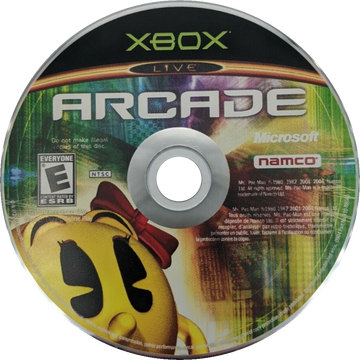 
Xbox Live Arcade | Xbox | game disc/cartridge 1 | Region: North America | Source: LaunchBox