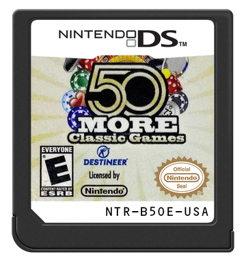 
50 More Classic Games | Nintendo DS | game disc/cartridge 1