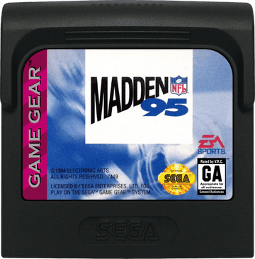
Madden NFL 95 | Game Gear | game disc/cartridge 1