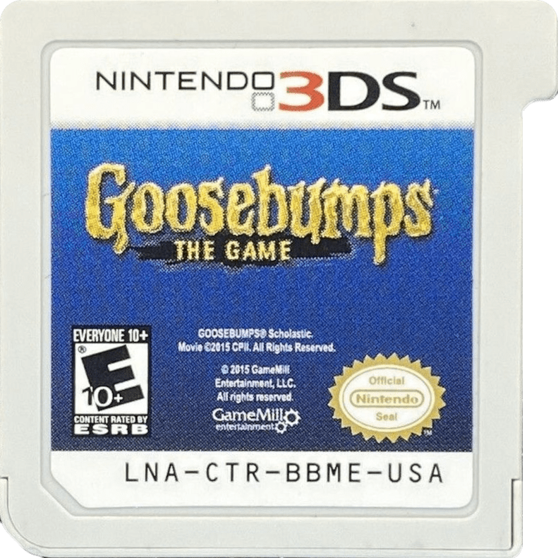 
Goosebumps: The Game | Nintendo 3DS | game disc/cartridge 1