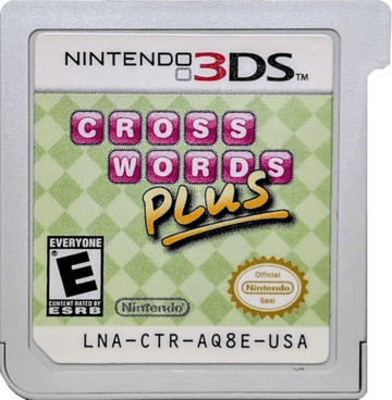 
Crosswords Plus | Nintendo 3DS | game disc/cartridge 1